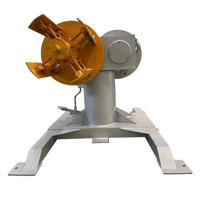 Højhastigheds dobbelthoved-decoiler-maskine